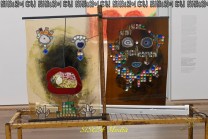grünliches, kreisförmiges Objekt auf einem Ständer (Bild: Stefan Siedler)